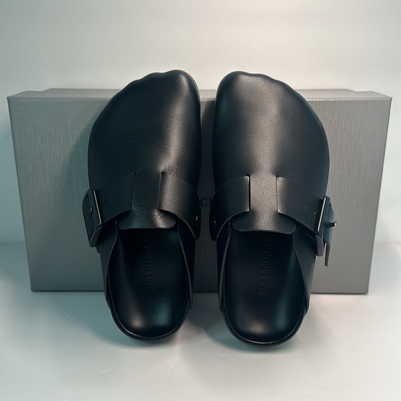 Balenciaga Women’s SUNDAY MULE ISunday Mule black matte calfskin - Picture 4 of 12